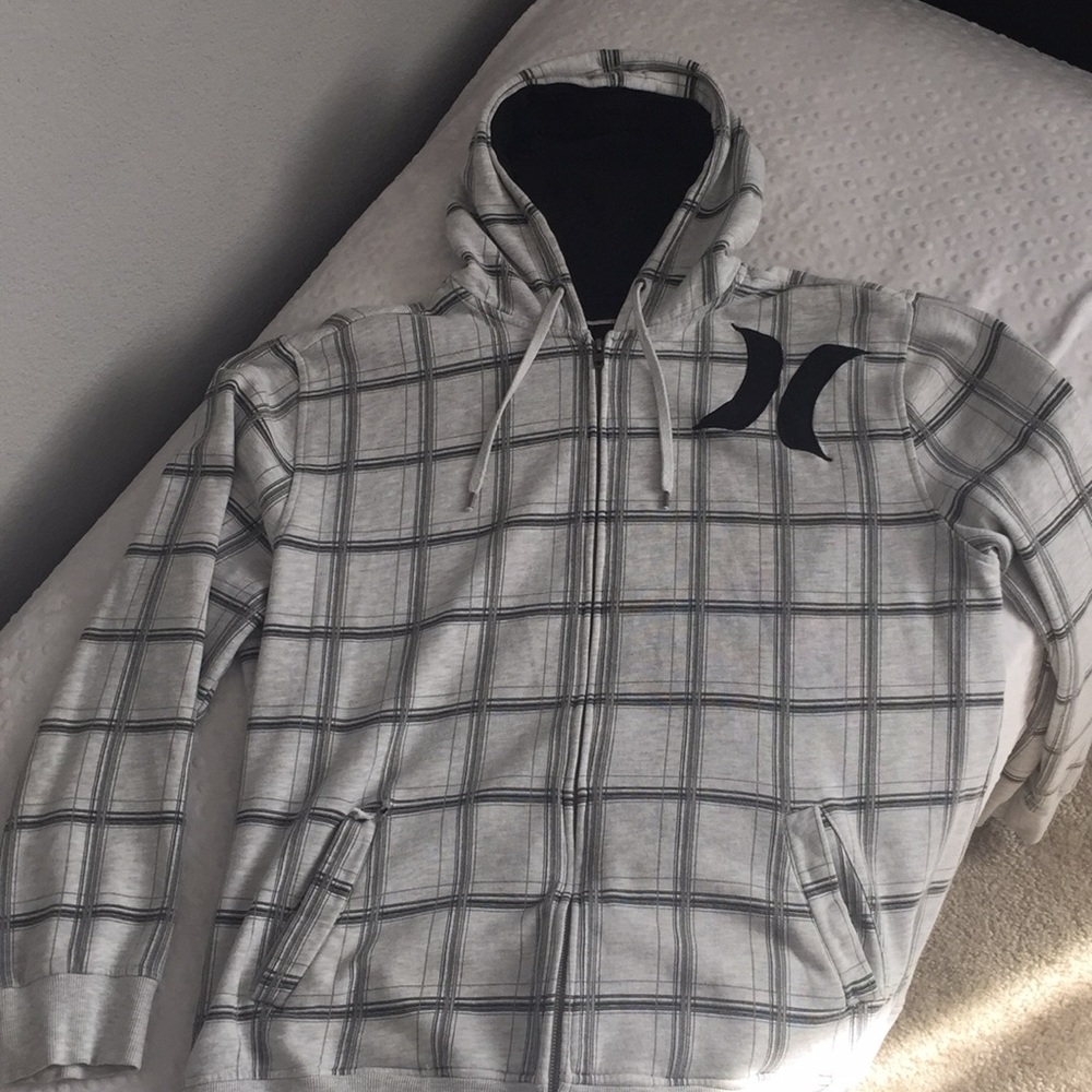 Hurley hoodie.